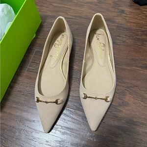 Sam Edelman Nude Pointed Flats